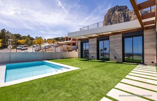 Chalet en Balcón de Ponoig - Polop Paradis - Polop Hills. Chalet en una planta con 3 dormitorios y espectaculares vistas a