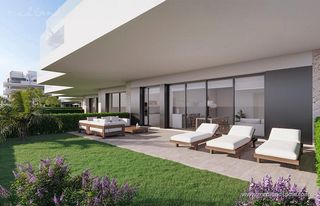 Apartament a La Nucia Pueblo. Apartamentos en planta baja con 2 dormitorios y jardín en la nuc