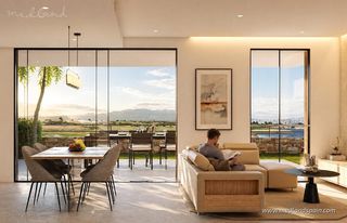 Apartamento en Condado de Alhama. Apartamentos de 2 dormitorios con jardín privado en condado de a