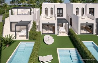 Chalet in Mar Menor golf. Chalet de una planta con 3 dormitorios, sótano y solárium en san
