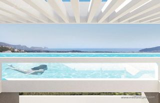 Piccolo appartamento in El Tossal-Bello Horizonte. Áticos de 3 dormitorios con piscina privada y vistas al mar en l