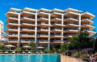 Apartament a Plans-Gasparot. Apartamentos con amplias terrazas y vistas al mar, a 500 m de la
