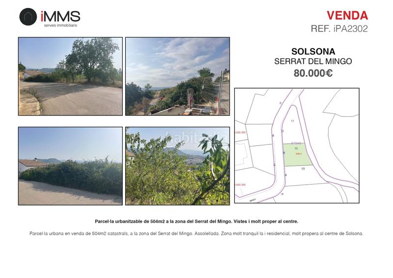 Foto fe9544ab-f22e-4097-9a39-5e9a840c773c. Residential plot in Solsona