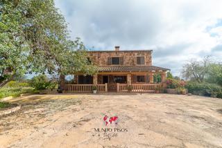 Masia a Cala Llombards. Espectacular finca rústica con vistas al campo en santanyí, mall