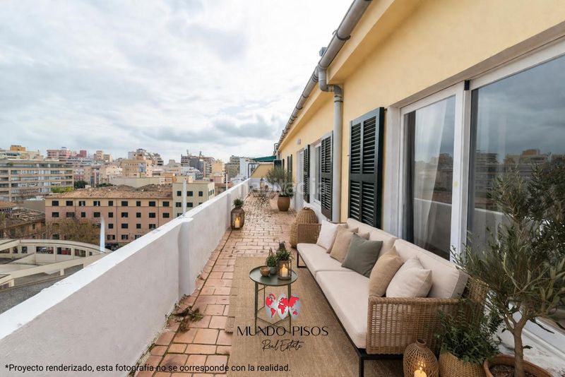 Foto 90f0d2f4-a7e4-4c6a-bffe-b9ada9fb80f6. Àtic a Santa Catalina Palma de Mallorca