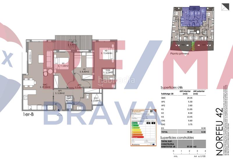 Foto 25a409f7-244e-464f-9f75-733ab8ab331d. Appartement dans Roses - cl cap norfeu 42 dans Centre Roses