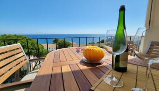 Pis  Cl canigo. Último piso esquinero con vistas al mar y terraza en sant antoni