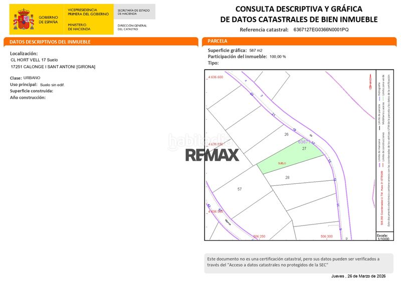 Foto 1d65021d-c5da-43e1-93a6-f96b53609894. Terreny residencial a Mas Pere-Río de Oro Calonge