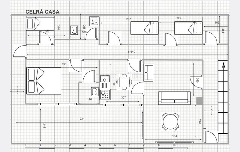 Foto df2ea4f8-32ba-4cd0-9ca0-a47f4e5fb8ec. Casa adossada amb aparcament piscina a Celrà
