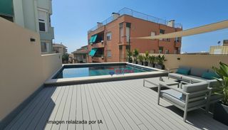 Chalet in Centre. Edificio único con construcción moderna y vistas al mar de