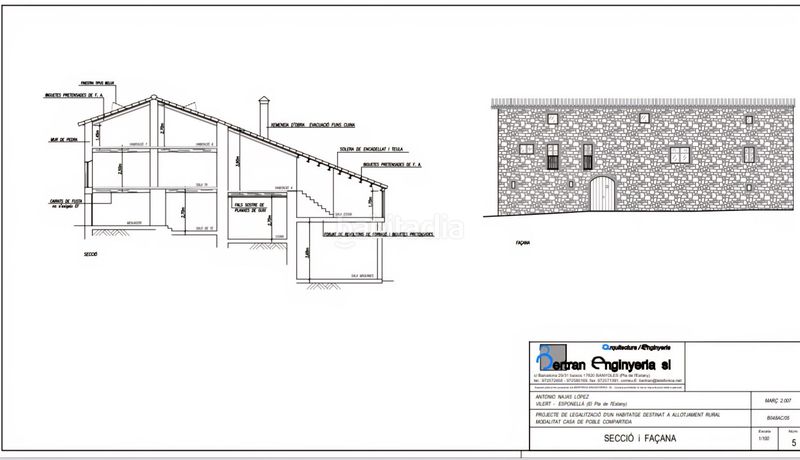 Foto 47d2ede3-4ce1-4a50-9601-c65ef6b454ef. Xalet amb calefacció piscina a Esponellà