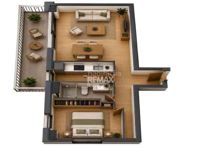 Foto 89918258-f124-480c-b511-8ca6ec223652. Apartament amb calefacció piscina a Eixample Mataró