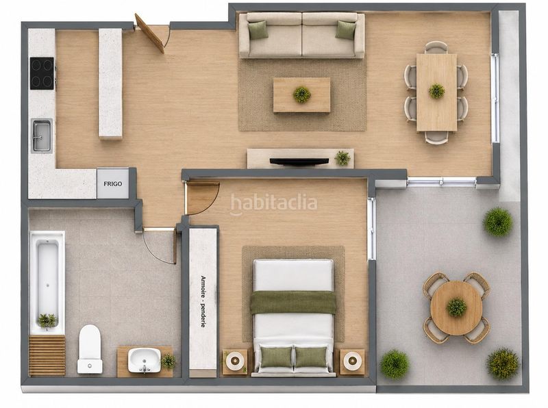 Foto 5c36f6a9-bdfc-4dfe-aaac-15d21ce818ce. Apartament amb calefacció aparcament piscina a Santa Margarida Roses