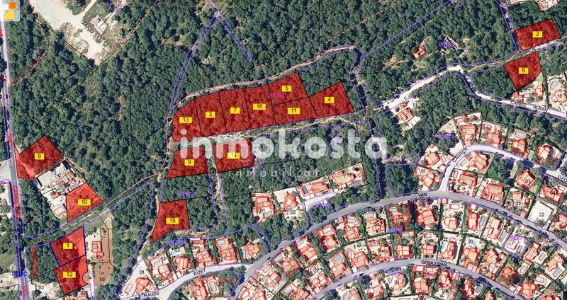 Foto ccb1dfe0-f255-41bd-840b-a0a7aafd9021. Terreno residencial conjunto de parcelas en Portichol-Balcón al Mar Xàbia