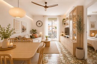 Piso en El Poble Sec - Parc de Montju�c. Elegante piso en finca regia catalogada con balcones en el coraz