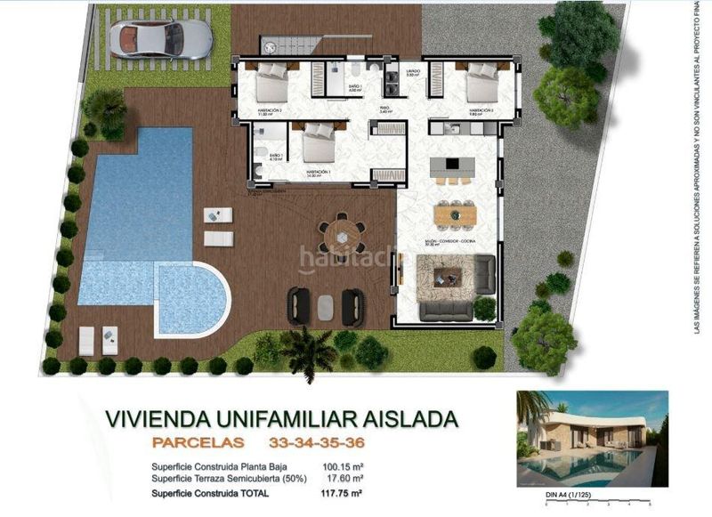 Foto 9669e2e4-e34e-4988-8222-372b56e0e05a. Chalet última parcela disponible crea tu propio paraíso, jardín y piscina privada! en Montesinos (Los)