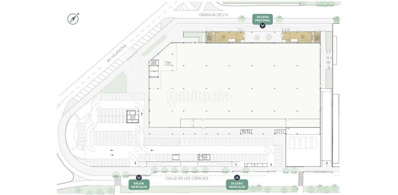 Foto 0af2d763-b198-4219-a77c-e7b901c3d8f0. Affitto ufficio con riscaldamento parcheggio in Santa Eulàlia Hospitalet de Llobregat (L´)