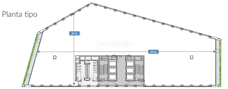 Foto 4693e458-8fbe-4c36-ae3f-68d9b912e87d. Rent office space with heating parking in El Parc i la Llacuna del Poblenou Barcelona