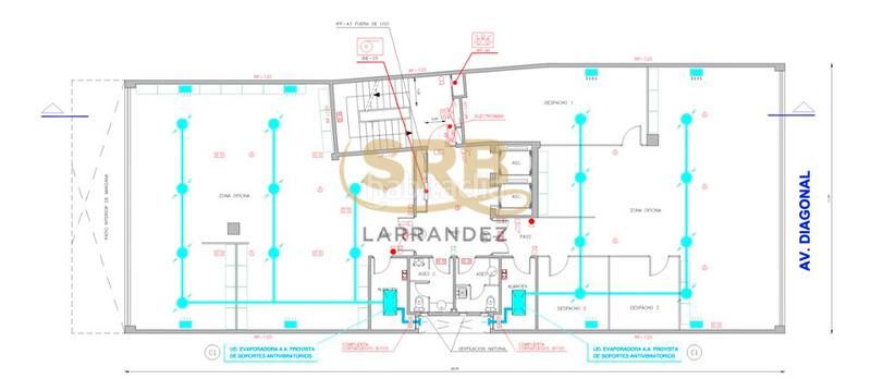 Foto 73b37178-b198-4e95-a10f-0d6b5d9f85dc. Rent office space with heating in Sant Gervasi - Galvany Barcelona