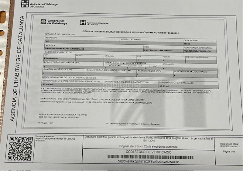 Foto 33e35b21-0f75-48bc-b27f-782e686a8469. Miete etagenwohnung mit heizung parking in El Sucre-El Nadal Vic