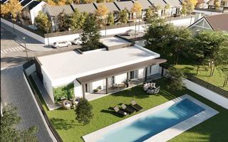 Xalet  Carrer montjuïc. Chalet unifamiliar ecosostenible de 130 m² en vilobí (barcelona)
