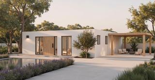 Xalet  Carrer la sínia. 1 chalet unifamiliar ecosostenible de 77 m² en vilobí (barcelona