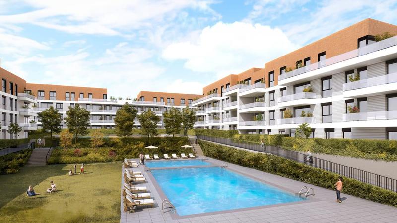 Foto 1de06a6c-7613-4182-90f9-786cc8bf2166. Promoción Glaciar Verdiblau en Llinars del Vallès. Edificio viviendas de obra nueva