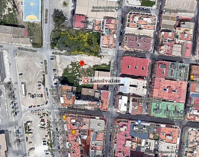 Foto 0511ff53-cc32-406b-8ab1-8865f39f0875. Terreno residenziale in c/ cisne s/n esq. c/ victor serra in Alicante