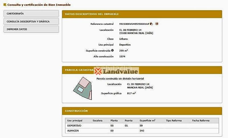 Foto 81e6284c-172f-4310-bea1-5d0001486514. Terreno residencial en c/ barranco esq tosquilla en Mancha Real