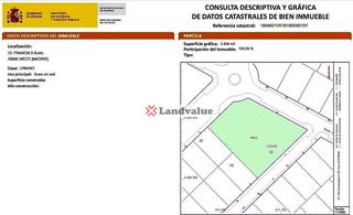 Terreny residencial  Calle portugal. Finalista. na. terciario. superficie: 1.698,03 m2s. edificabilid