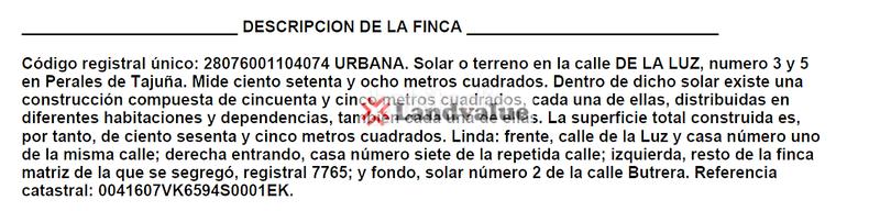 Foto aa1f8074-98f4-44c6-acc1-09e0403dde6d. Terreno residenziale in luz 5 in Perales de Tajuña