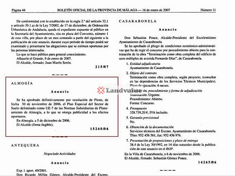 Foto 16bb4510-89a3-42db-92ed-d40217255a66. Wohngrundstück in marcelo san esteban in Almogía