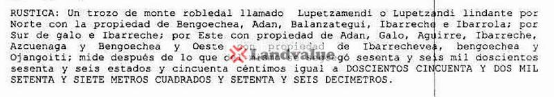 Foto 3dd4740b-69f3-47e9-bd8c-d343b23774d6. Terreno residenziale in polígono 4. parcela 55 in Bedia