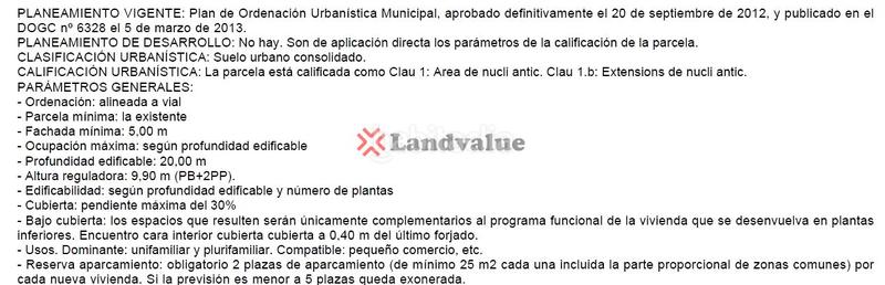 Foto 36f41253-7aff-4f7e-9249-d53b2b40b9b5. Terreno residenziale in carrer l'església 35 in Centre Sant Andreu de Llavaneres