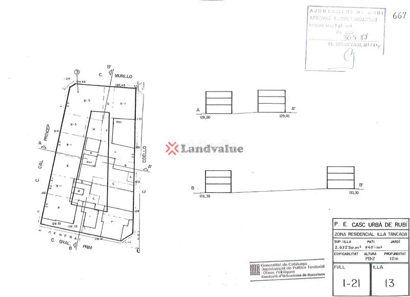 Foto f85fb083-3845-4edb-9820-250e37713df4. Terreno residenziale in carrer del general prim 45 in Rubí