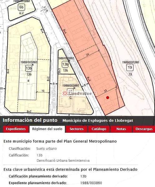 Foto a2c5cc93-283c-4805-b870-e6c5c2075d32. Terreno residencial en carrer de la lleialtat 27 en Esplugues de Llobregat