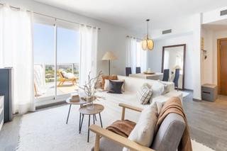 Attique à Valterna. Atico duplex 3 habitaciones piscina y terrazas con vistas mar y