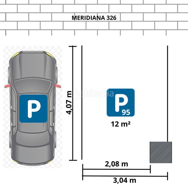 Foto b3d77ef1-db3c-4cde-ab6a-03775acb70e5. Autoparkplatz in avinguda meridiana 326 in La Sagrera Barcelona