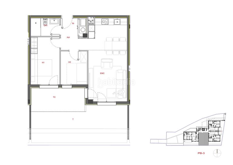 Foto 0fc7da5e-48cc-4c11-b0ad-456fb32dde2c. Planta baixa 63m<sup>2</sup> a avinguda de pius xii 29 a Estadi-Santa Anna Vic