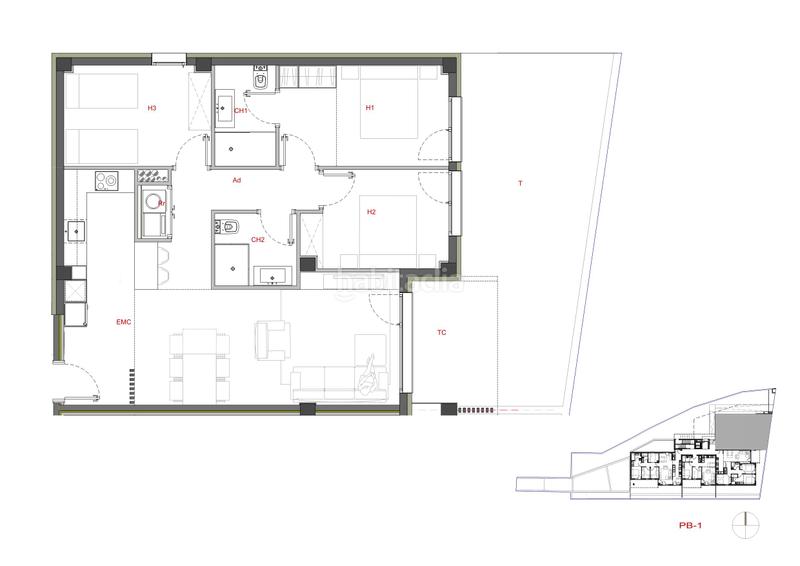 Foto 7eee4144-b4a4-4cdf-986b-d7e0d7032969. Planta baixa 96m<sup>2</sup> a avinguda de pius xii 29 a Estadi-Santa Anna Vic