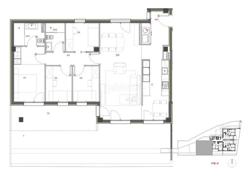 Foto 566128ec-b6bd-4421-a49b-2b6299fdb1fd. Erdgeschoss 110m<sup>2</sup> in avinguda de pius xii 29 in Estadi-Santa Anna Vic