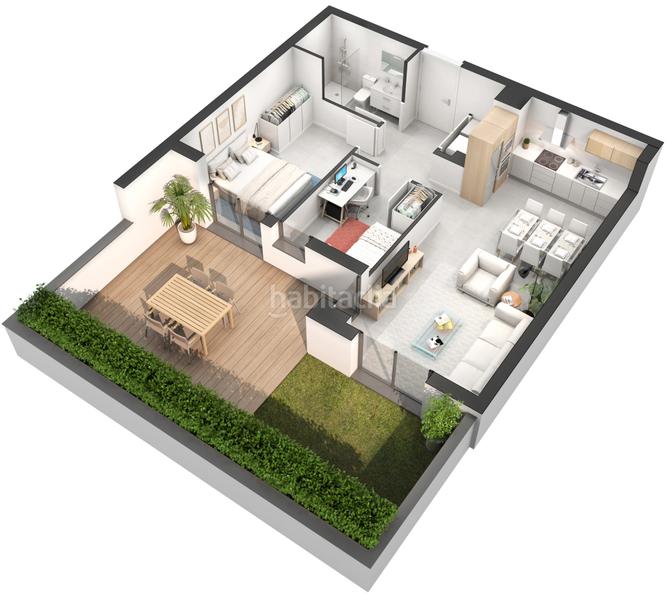 Foto af48db28-67e9-4222-bbe5-4ab834488a40. Appartement 96m<sup>2</sup> dans avinguda de pius xii 29 dans Estadi-Santa Anna Vic