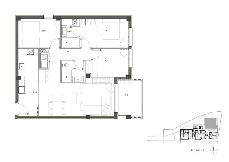Foto fd219ad7-457e-41d1-aa36-bc1937d4fa80. Appartement 96m<sup>2</sup> dans avinguda de pius xii 29 dans Estadi-Santa Anna Vic