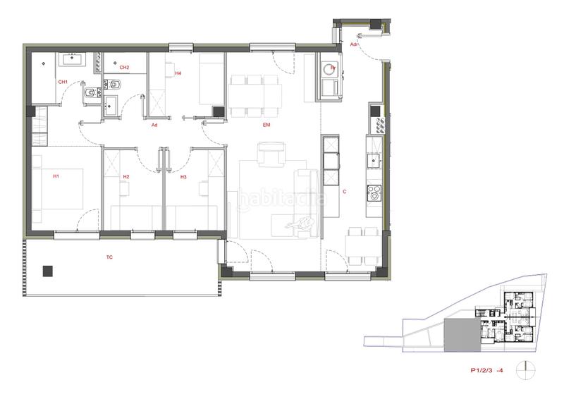 Foto c6d567c7-dd93-4535-922a-93d207c2b4da. Pis 110m<sup>2</sup> a avinguda de pius xii 29 a Estadi-Santa Anna Vic