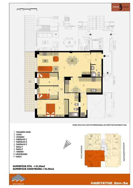 Foto d1b11fb8-0033-4779-a1e8-9c0bcc9753f0. Piso magnífico piso en avinguda barcelona espacio, luz y calidad de vida frente al parc de la mariona en Molins de Rei