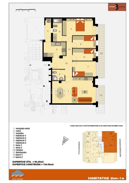 Foto 514ec960-32a1-4025-ab7c-4cba89c5e8d8. Pis amb aparcament a Molins de Rei