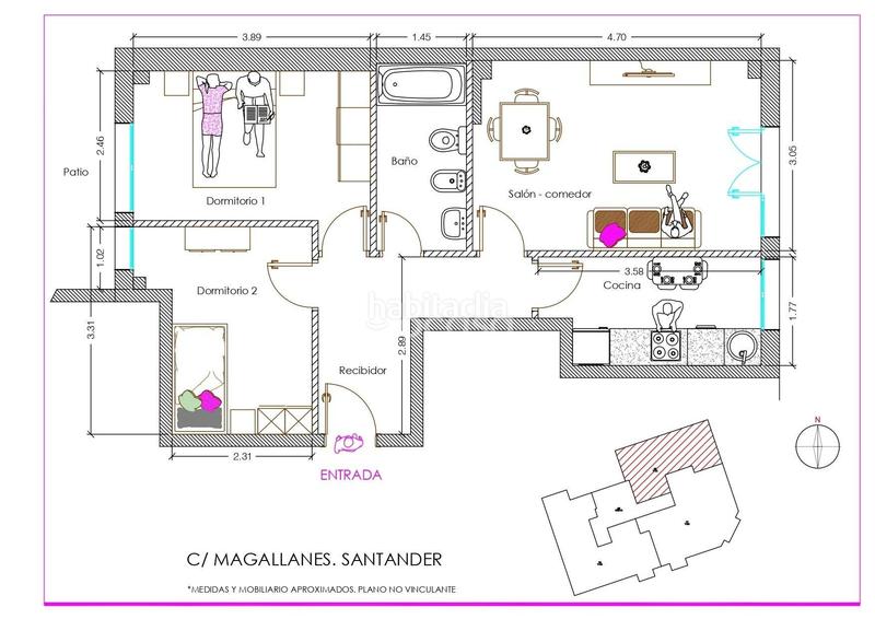 Foto fcb6f4e4-3ca4-4b9a-958c-4acd5c70627d. Piso céntrico, luminoso y acogedor en Numancia - San Fernando Santander