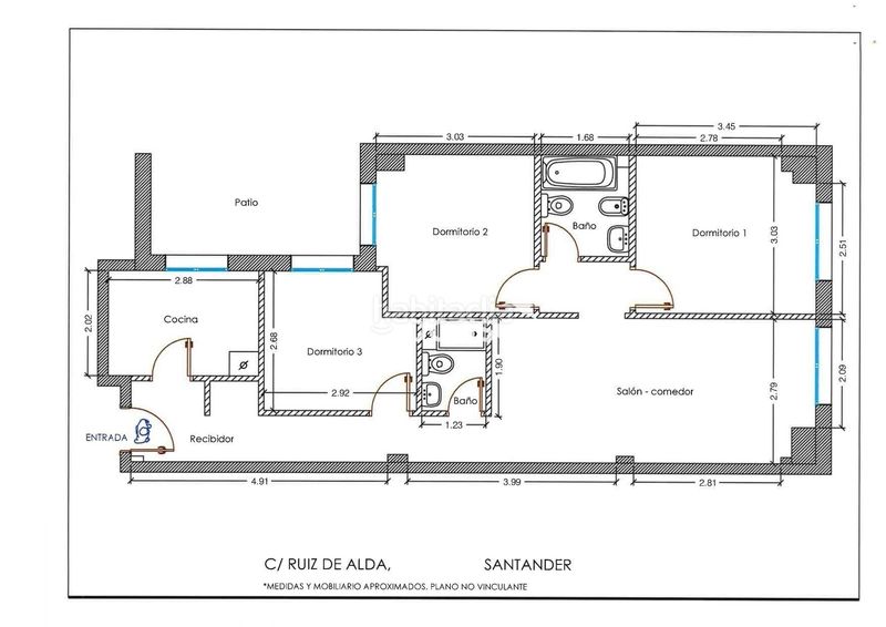 Foto c9b765b8-1062-406b-b37d-3911f3276c7d. Pis amb calefacció aparcament a Centro - Ayuntamiento Santander