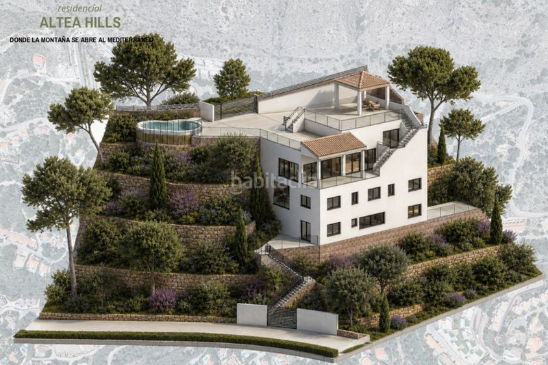 Foto eb5544b0-7871-40c0-98df-d1ed44573b4c. Casa a media a Altea la vella Altea