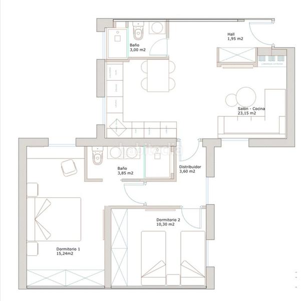 Foto d6466635-89e7-4c1e-b41c-416a180aaada. Piso planta alta en preciosa finca clasica en Goya Madrid